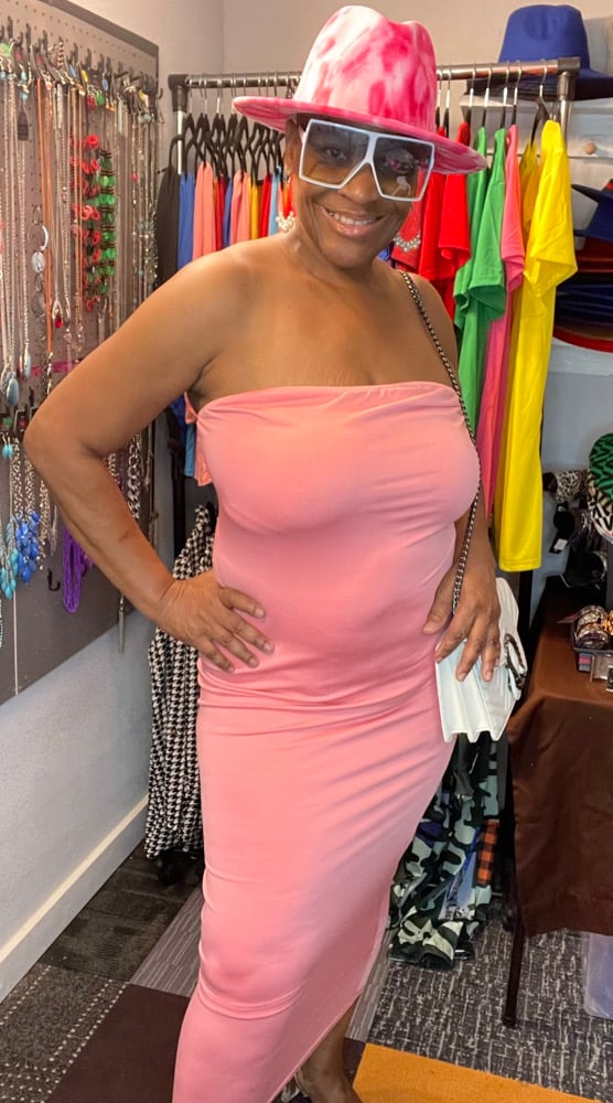 Image of Summer Strapless Dress