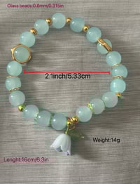 Image 3 of 1pc tulip charm bracelet 
