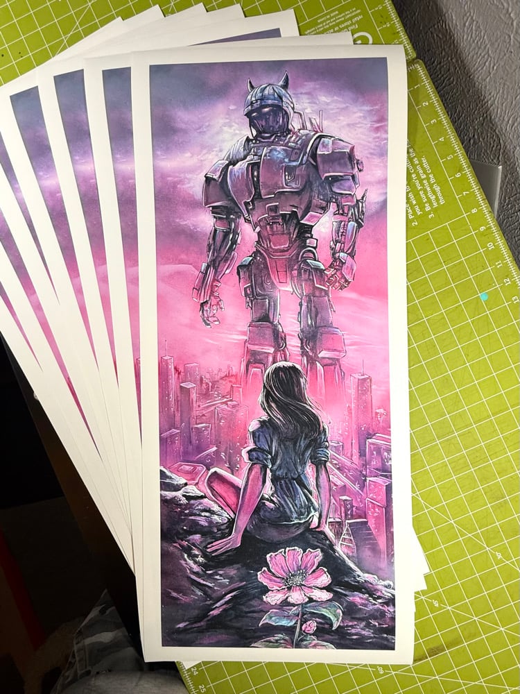 Image of PRINT 15”x33” “My Little Friend”