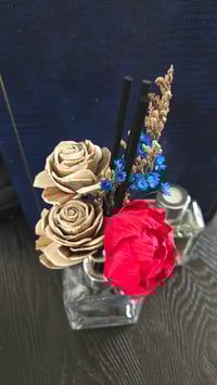 Image 3 of Dainty Collection:Roped Peony and Wood Floral Reed Diffuser