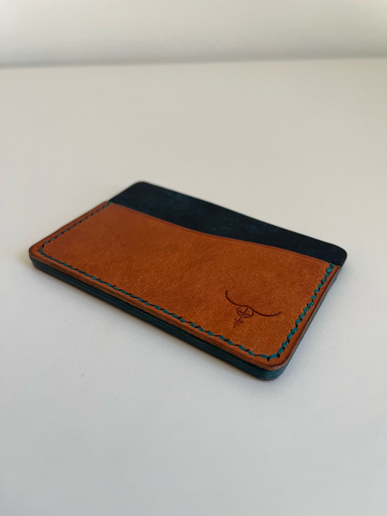 Image of Olmo/Sapphire Pueblo Horizontal Cardholder 