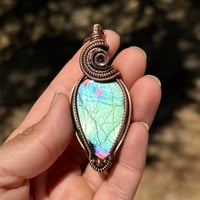 Image 1 of Colorful Labradorite Pendant 💚