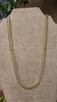 Bullet Gold Plated Chain (Cadenas)