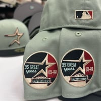 Image 2 of New Era 59Fifty Everest Green 35yrs
