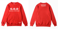 Image 1 of G.O.D sweater