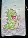 Zilla Feast (water Color Painting)
