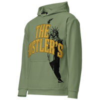 Image 3 of Olive “I Went To New York” Hoodie (Oversized Print)