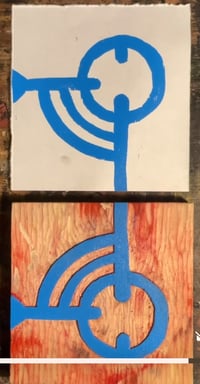 Image 2 of Blow Your Own Trumpet ( blue)