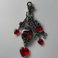 Image 1 of In Time, We Love Keychain
