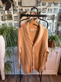  Vintage cable knit sweater