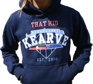 Image of NAVY TKK HOODIE