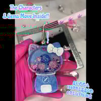 Image 1 of Cotton Candy Gashapon Hello Kitty Clip