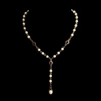 Image 1 of ANASTASIA PEARL DROP NECKLACE 