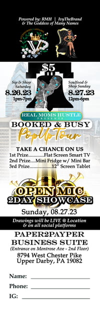 Image 3 of Real Moms Hustle Booked & Busy PopUp Tour Vendors 