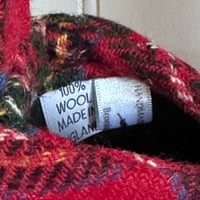 Image 5 of Red Lambswool Tartan Bag