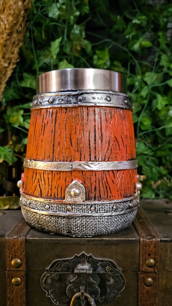 ๐The Armored Kingdom Carved Battlebrew Mug
