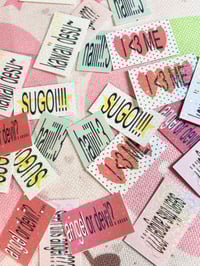 Image 3 of label sticker set