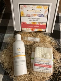 Image 3 of  The "Just For You" Flower Shoppe Honeybee Butter Bar Self Care Box