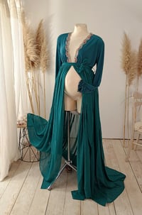 Image 4 of Photoshooting dress Marissa | size M (universal)| emerald