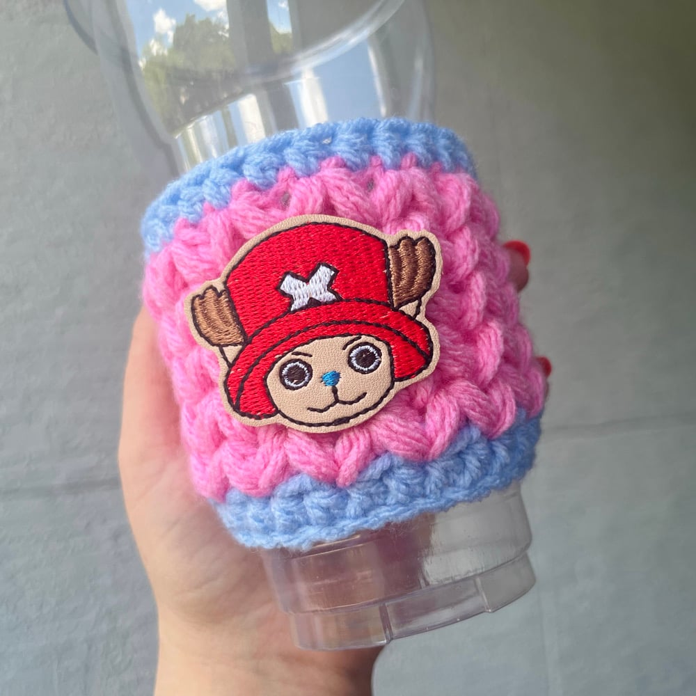 Image of Puff Stitch Feltie Cup Cozy