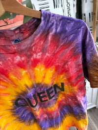 Image 2 of Tie dye Queen tee