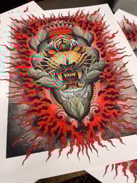 Tiger God Print