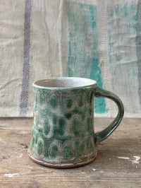 Image 3 of Tall green mug