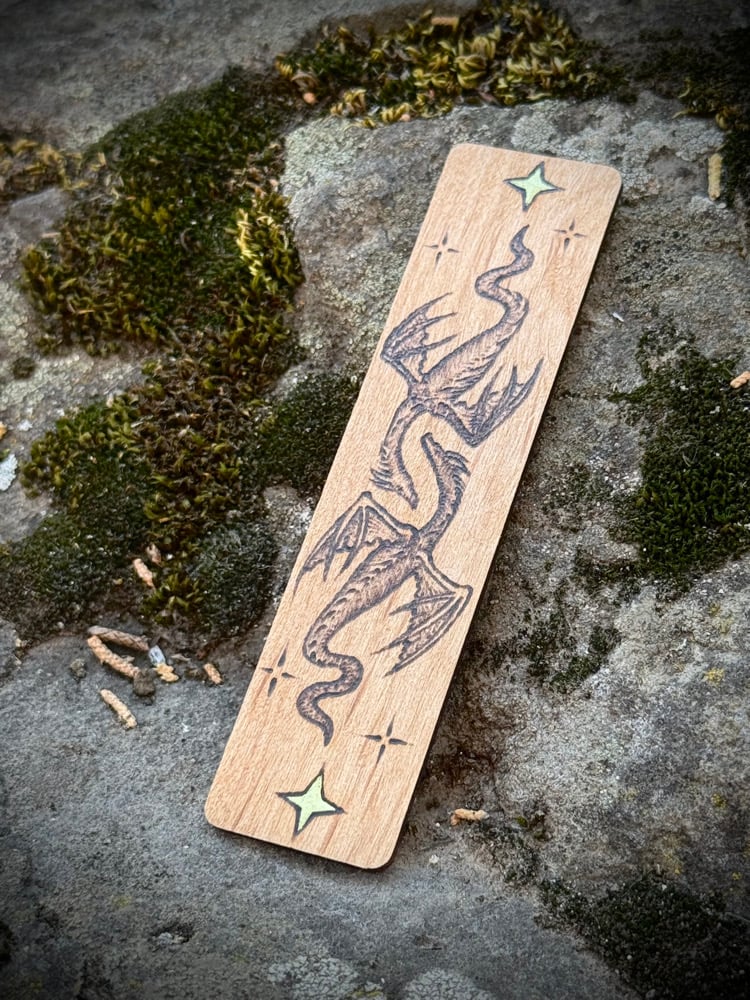 The Twin Dragons - Gilded Guardian Bookmark  Image 2