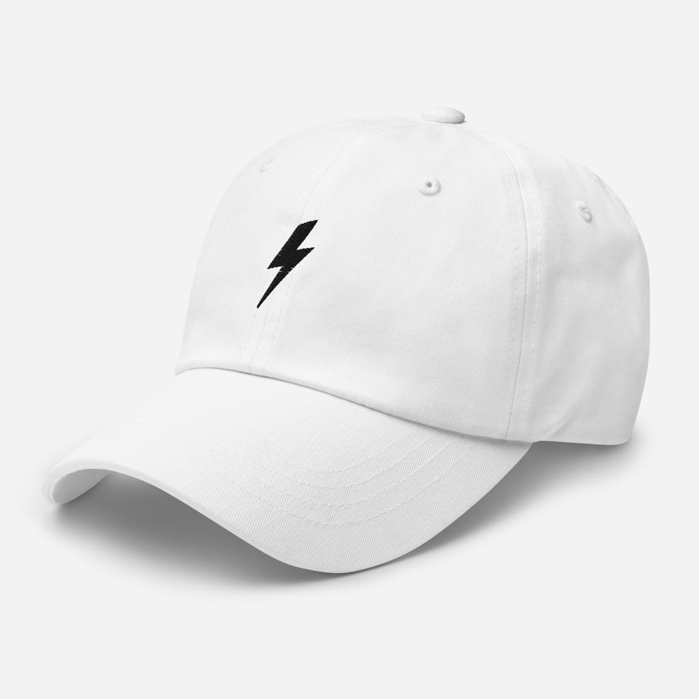 Bolt Baseball Cap White