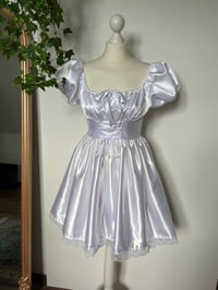 Image 3 of Milkmaid Satin Dress 