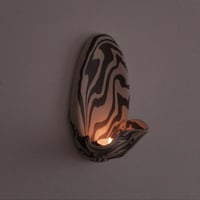 Image 1 of Wall Pebble Candle Holder 1