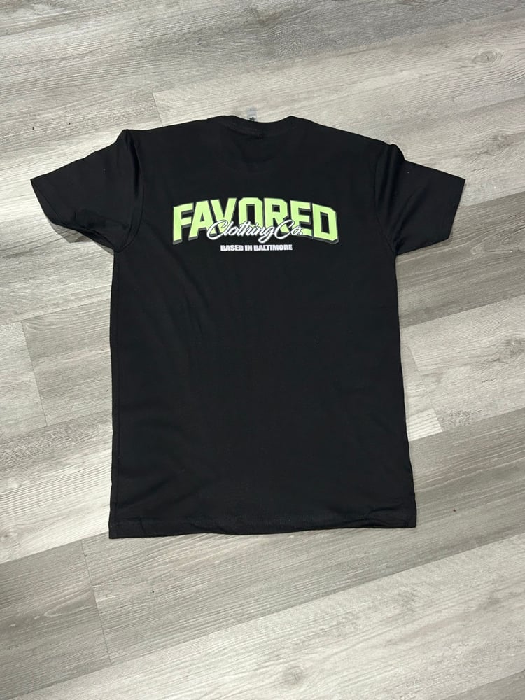 Image of FAVORED Neon Tshirt