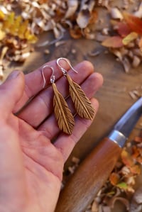 Image 7 of Feather  Earrings 