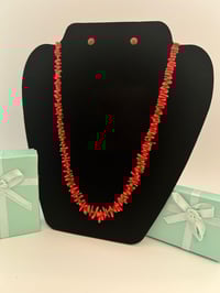 Image 1 of 19” women’s stick coral necklace 