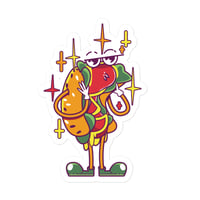 Image 1 of Die-cut sticker Dog