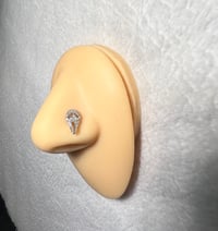 Ghost Face Nose Piercing 