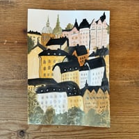 Image 1 of ORIGINAL WATERCOLOUR PAINTING - SÖDERMALM