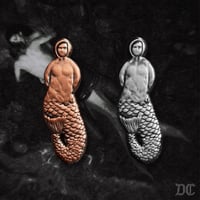 Image 1 of Lighthouse Mermaid enamel pin