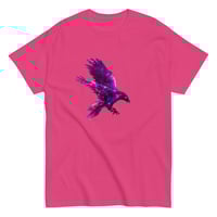 Image 7 of Unisex classic tee, Iridescent Purple Raven Crow Mystical Tee