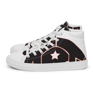Image of Men’s high top canvas shoes