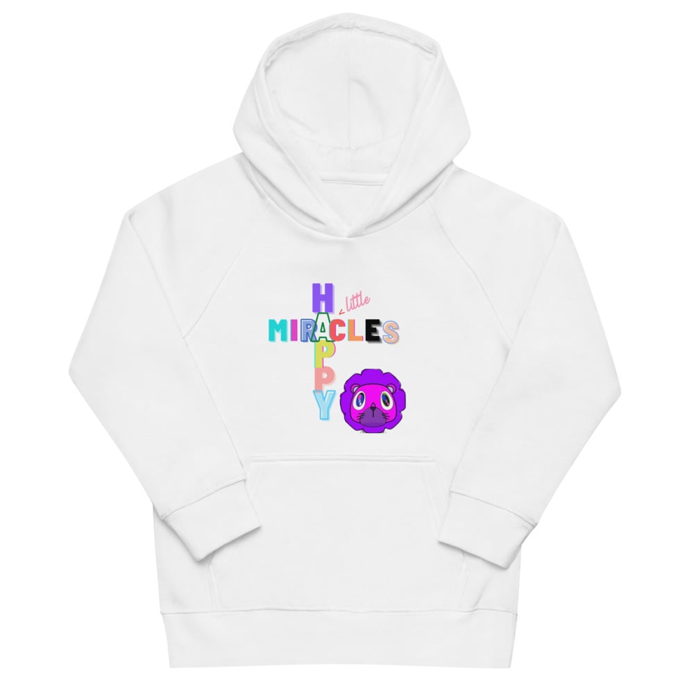 Image of  happy little miracles Kids eco hoodie