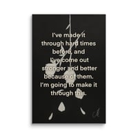 PPP Affirmation Canvas Print