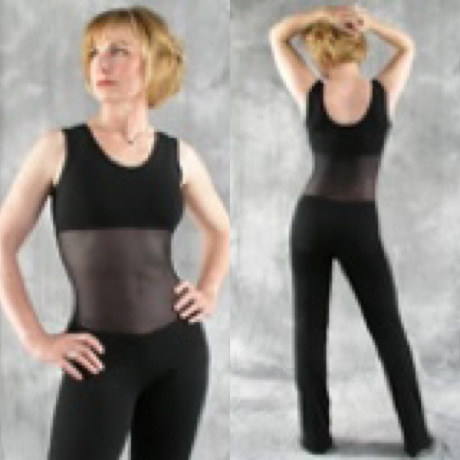 Image of Mesh Unitard Tank top 