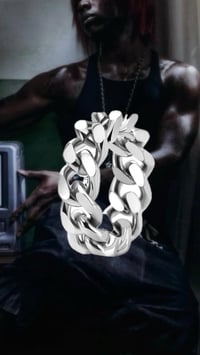 Image 1 of Chunky Chain Link Ring