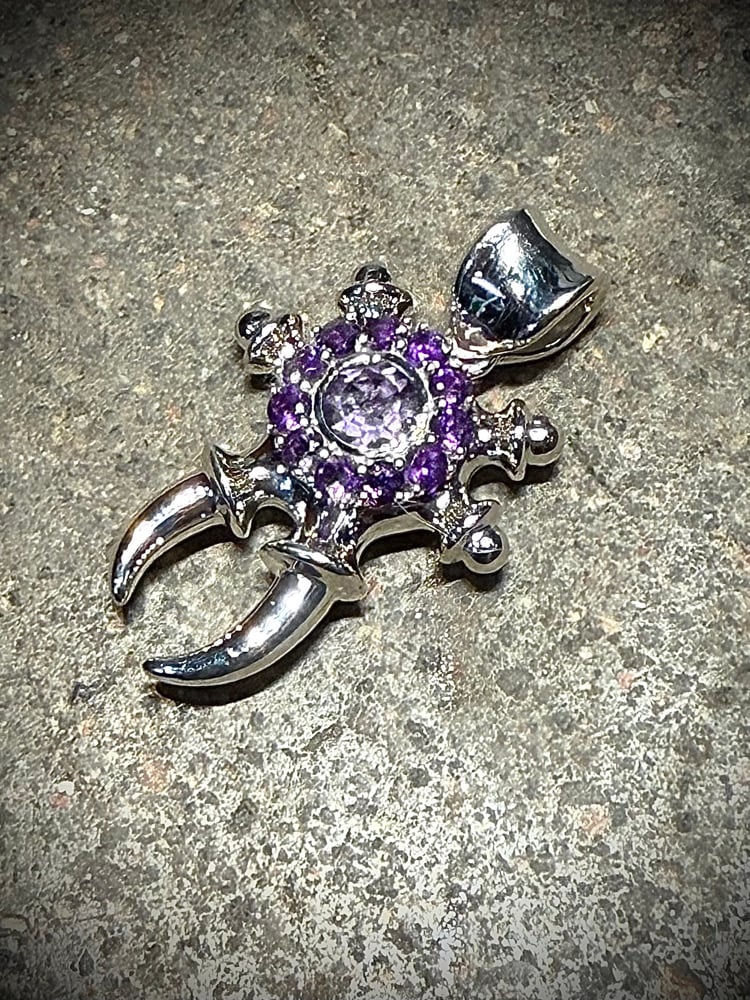 Image of Alpha Omega Toroid Warlock amethyst 