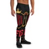 BossFitted Black and Red Men's Joggers