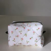 Image 2 of Blush Rosebud Beauty Bags