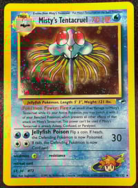 Image 1 of Misty's Tentacruel - Gym Heroes Unlimited Holofoil - Moderately Played