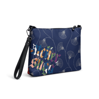 Image 4 of "FLOWERS" CROSSBODY PREMIUM LEATHER BAG