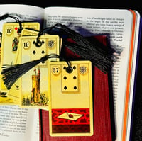 Image 3 of NEW! BOOKMARK | LENORMAND CARD